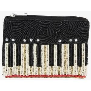 Beaded Coin Purse | Piano